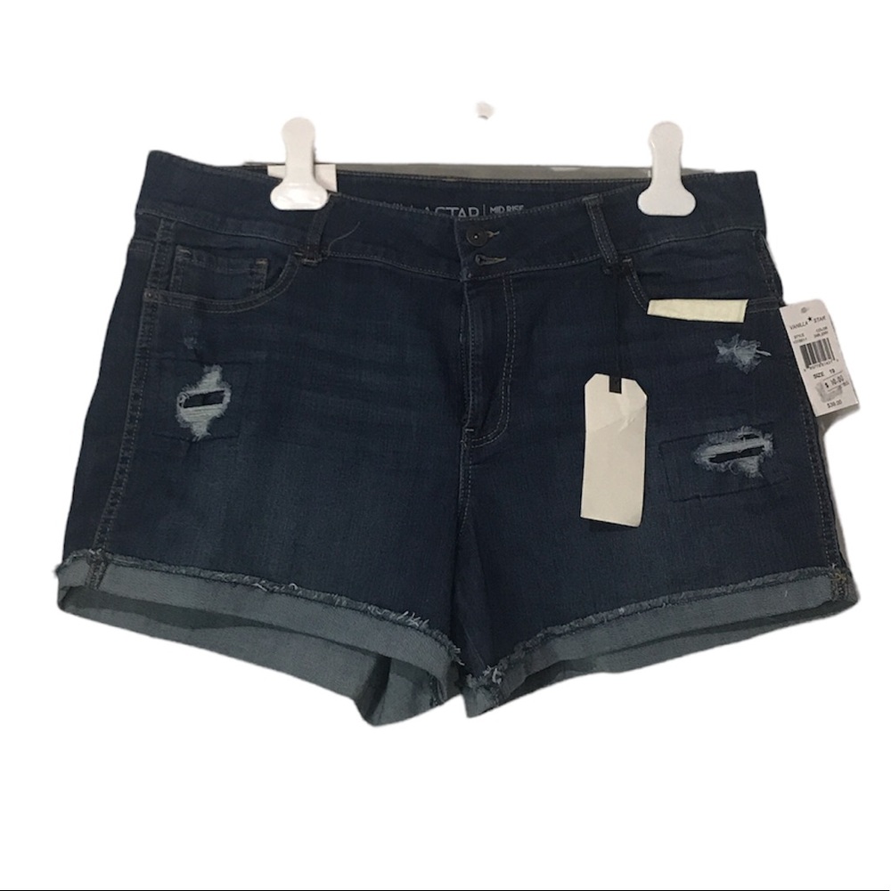 Mid rise midi short